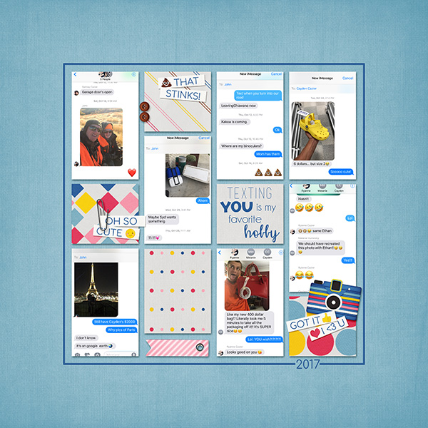 October Texting Right Page