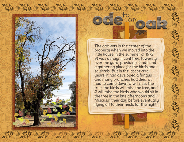 ode to an oak
