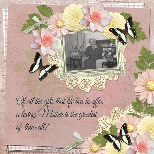 Of all the gifts that life has to offer ..