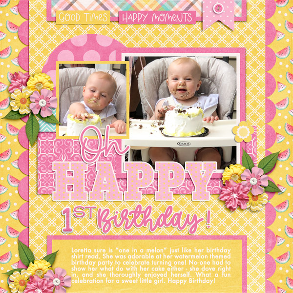 Oh Happy 1st Birthday!