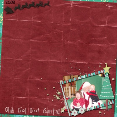 Ohh No Not Santa