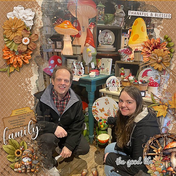 Old Country Store Garden Display