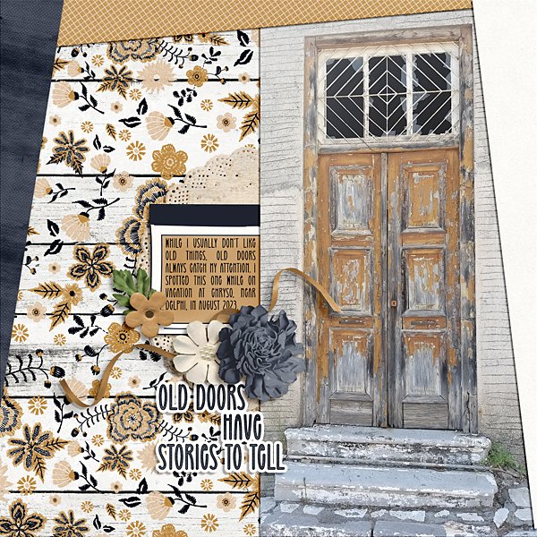 Old doors have stories to tell