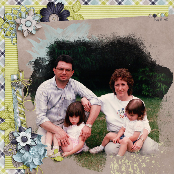 Old Family Photo - 1990