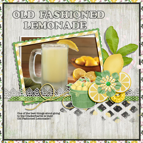OLD FASHIONED LEMONADE