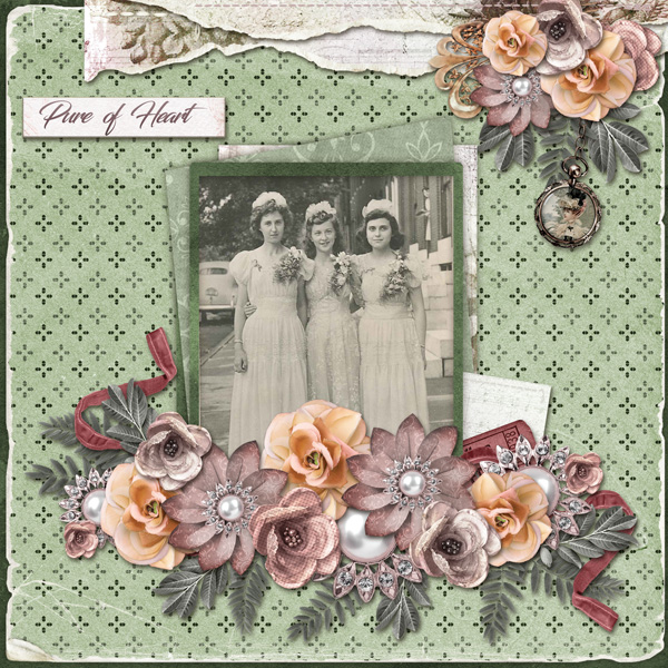 Old Fasioned Girl-Scrapbookcrazy