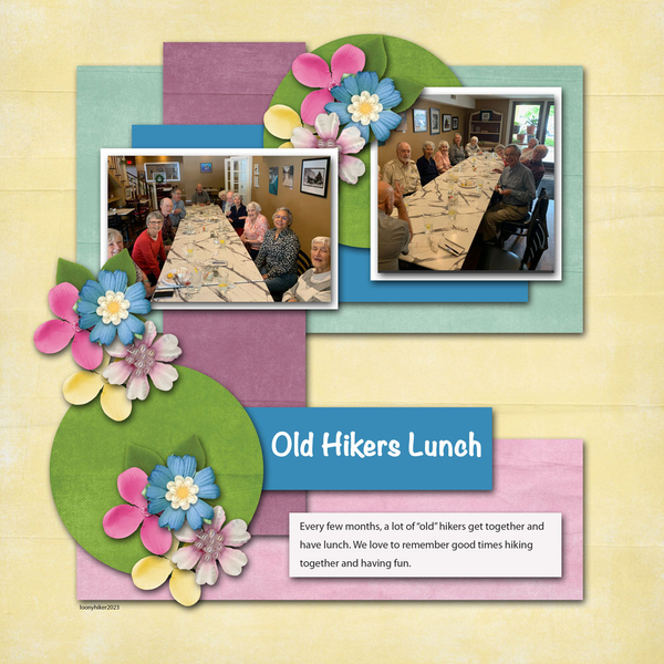 Old Hikers Lunch