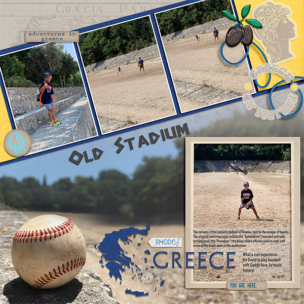 Old Stadium- Rhodes Greece