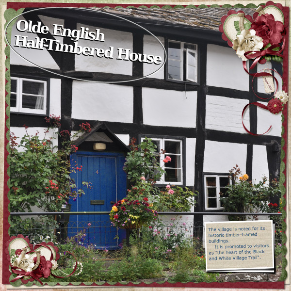 Olde English Half-Timbered House
