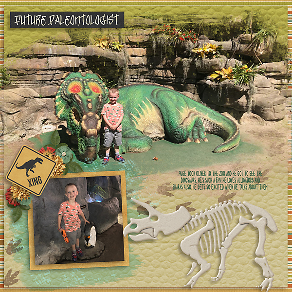 Oliver and the Dino