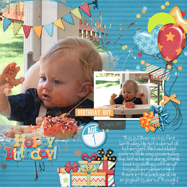 Oliver's First Birthday