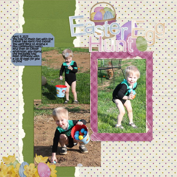 Ollie Egg Hunting