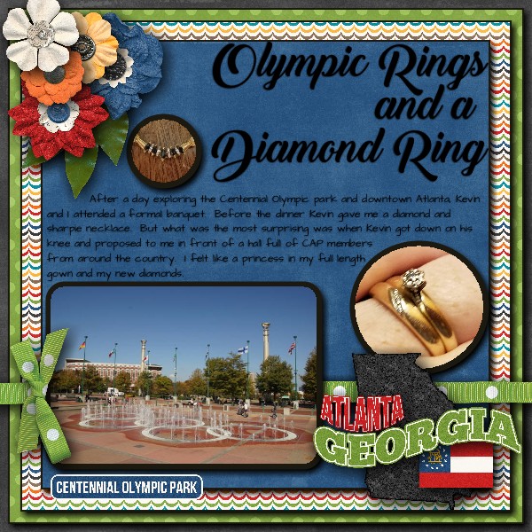 Olympic Rings and A Diamond Ring