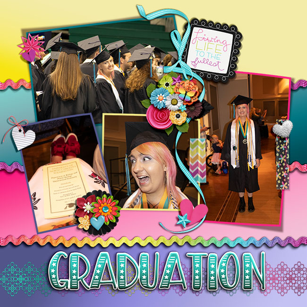 Ombre Graduation