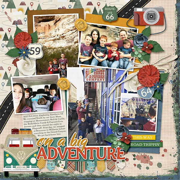 ON A BIG ADVENTURE