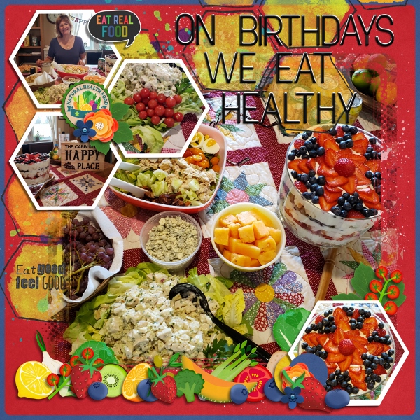 On Birthdays We Eat Healthy