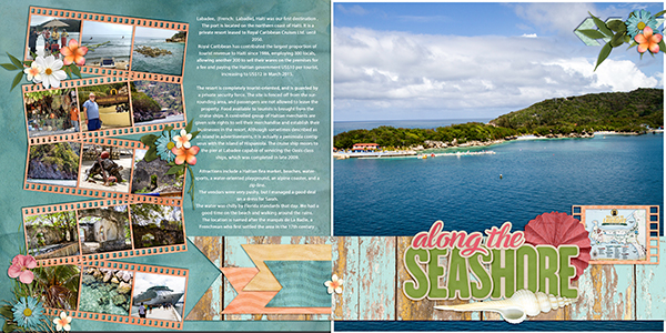 On Labadee...
