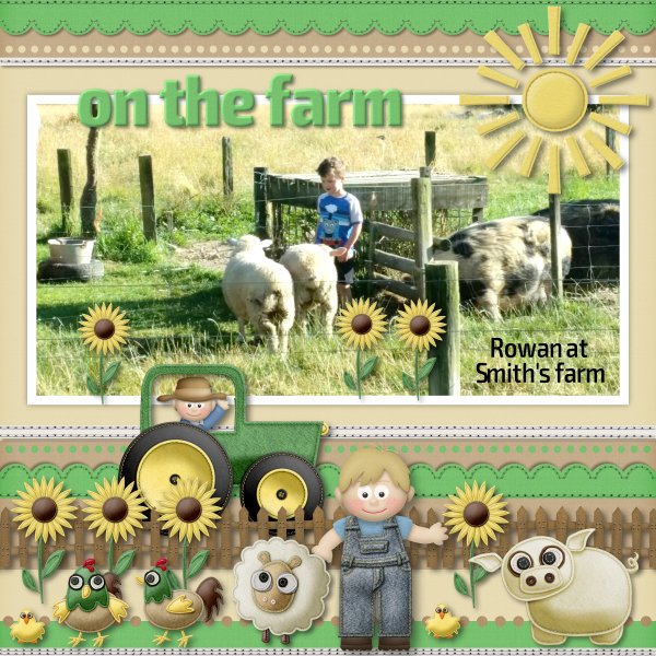 on the farm
