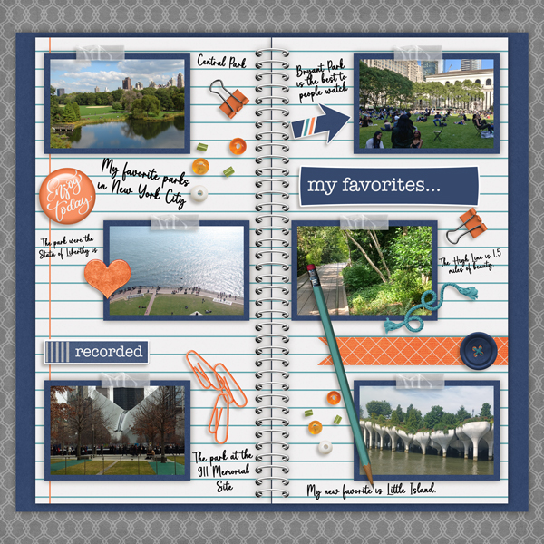 On The Record-Ginger Bread Ladies with Travelers Notebook 4 Temp #2-Miss Fi