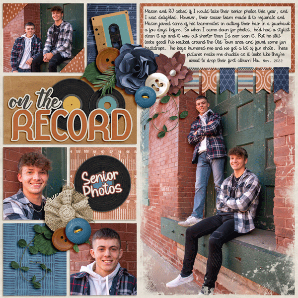 on the record