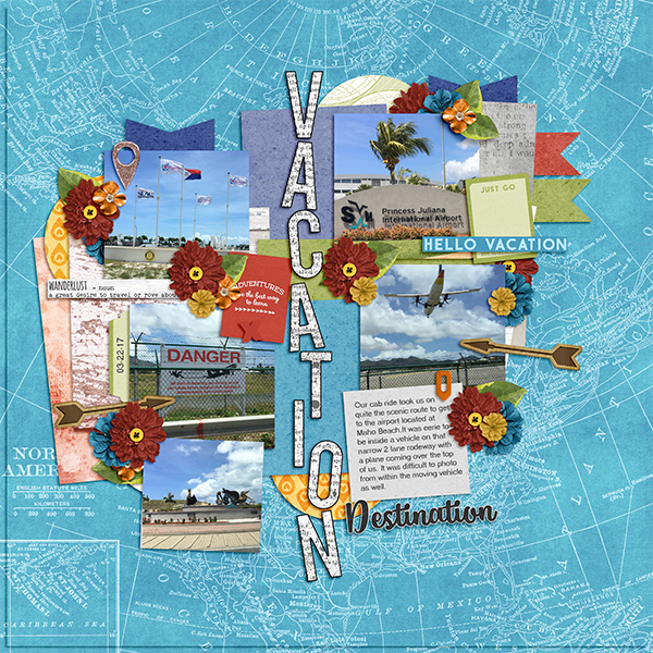 On the road- St. Maarten
