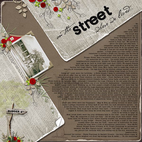 On the Street Where We Lived