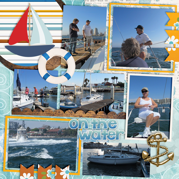 On the water