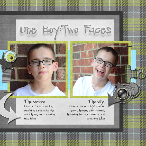 One Boy: Two Faces