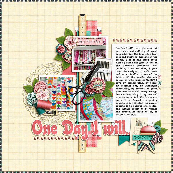 One Day I Will....