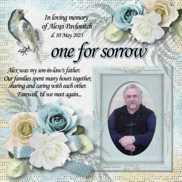 one for sorrow