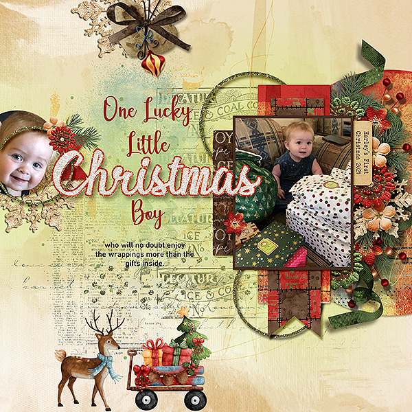 One Lucky Little Christmas Boy