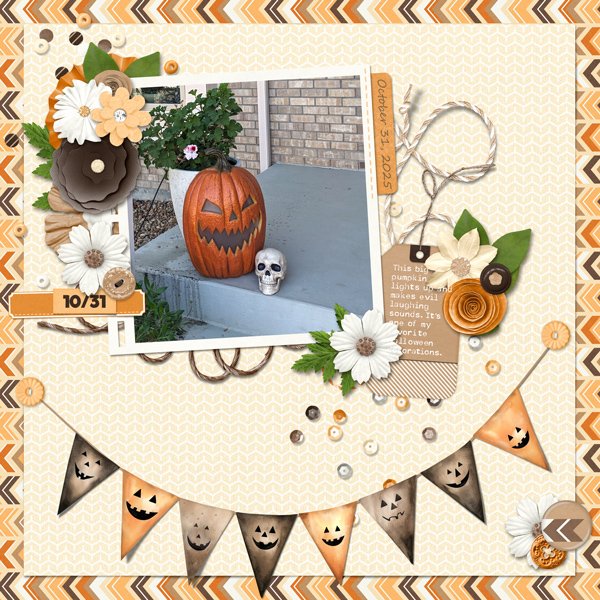 One of my favorite Halloween decorations
