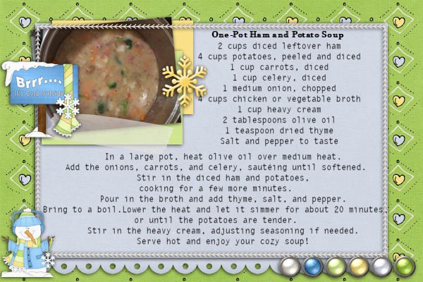 One-Pot Ham and Potato Soup