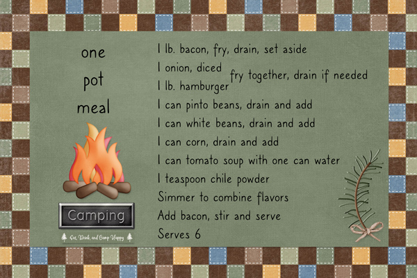 One Pot Meal