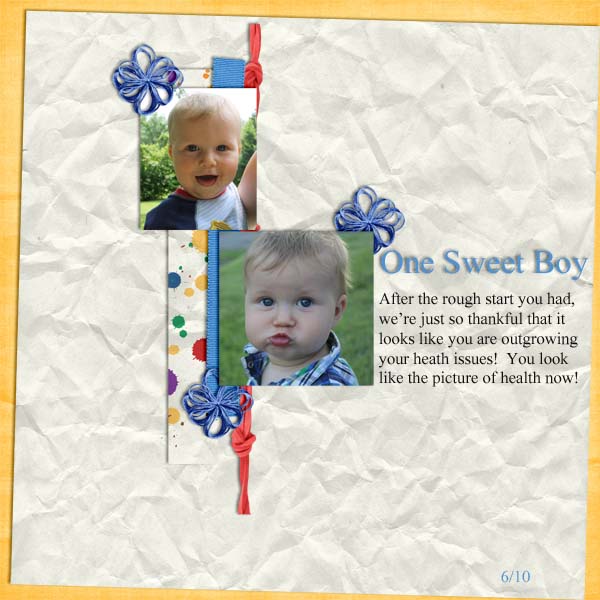 One Sweet Boy