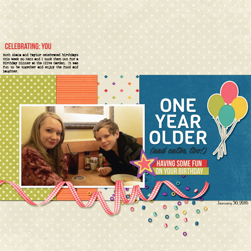 One Year Older