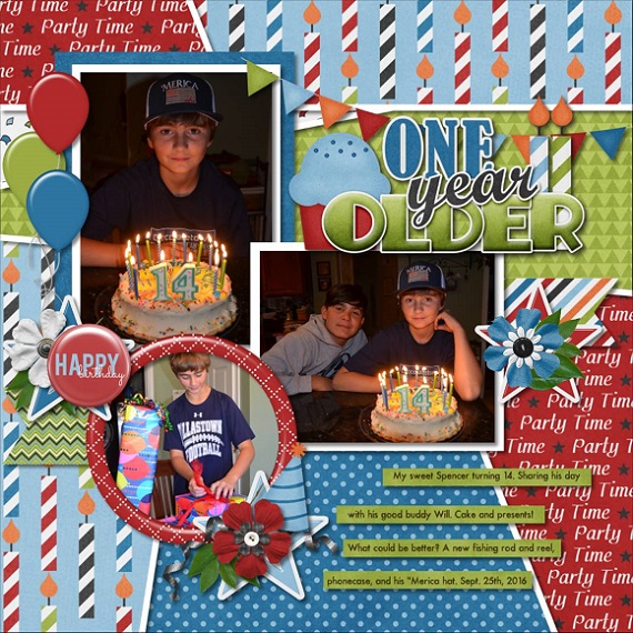 One year older
