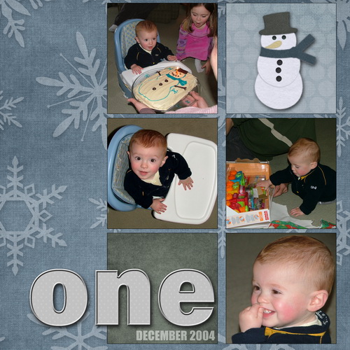 one