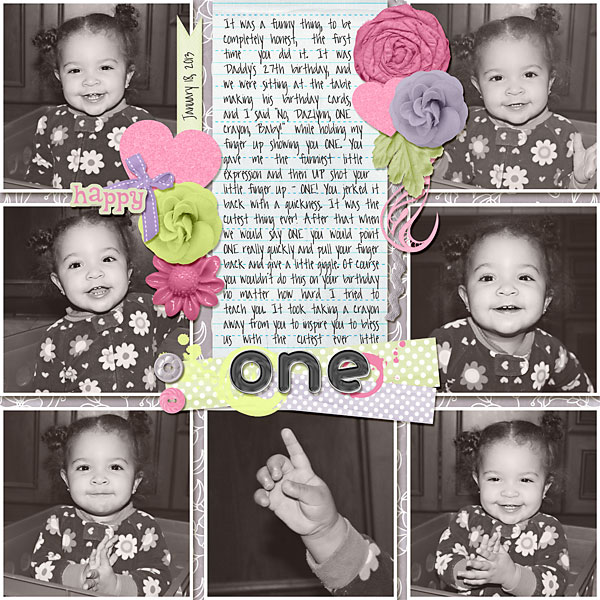 One