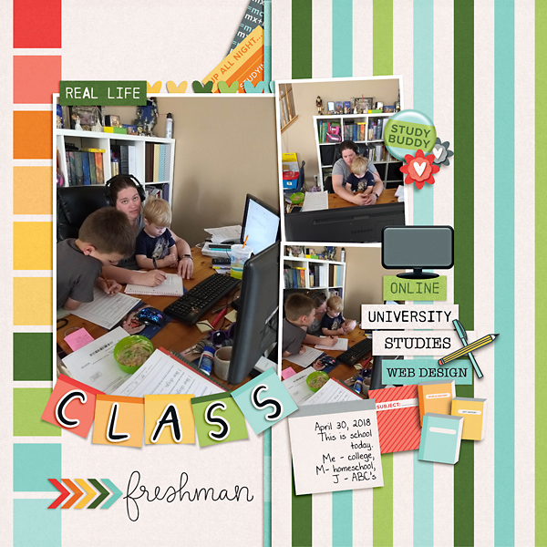 Online College with Kids