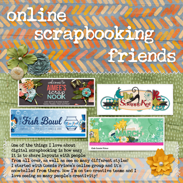 Online Scrapbooking Friends