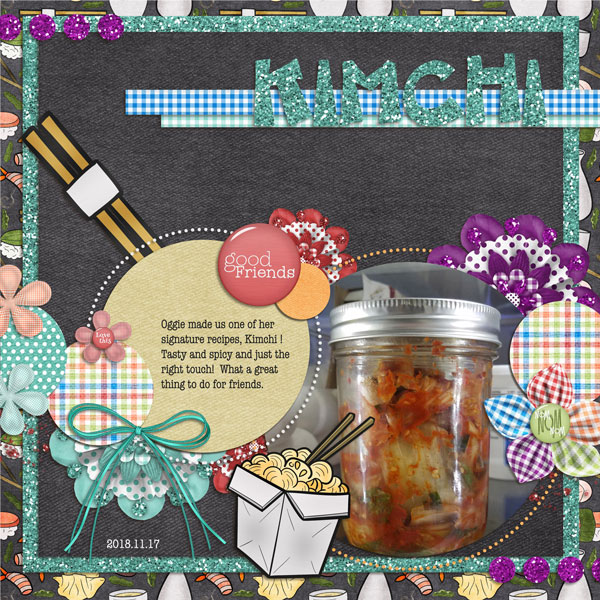 Oogie Makes Kimchi