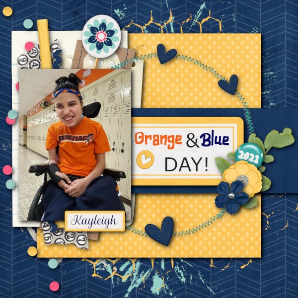 Orange + Blue Day