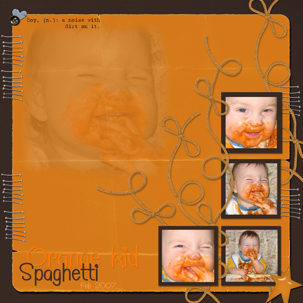 orange kid