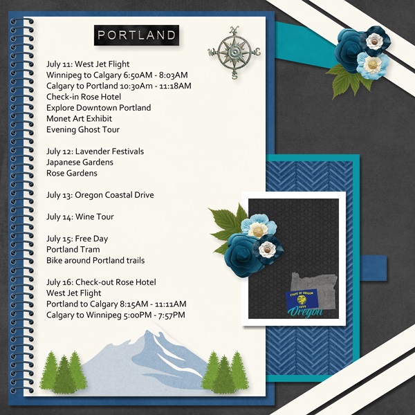Oregon Itinerary