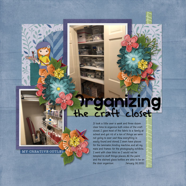 Organizing the Craft Closet