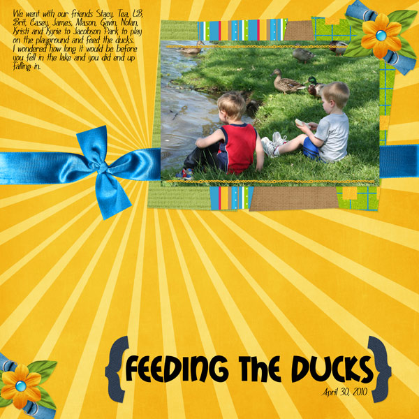 Original Feeding the Ducks layout