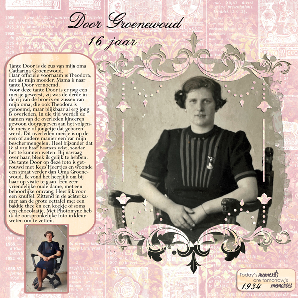 Oudtante Door