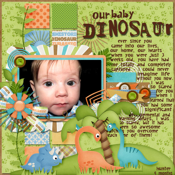 Our Baby Dinosaur