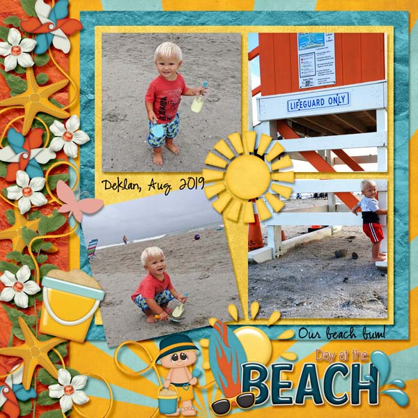 Our beach bum